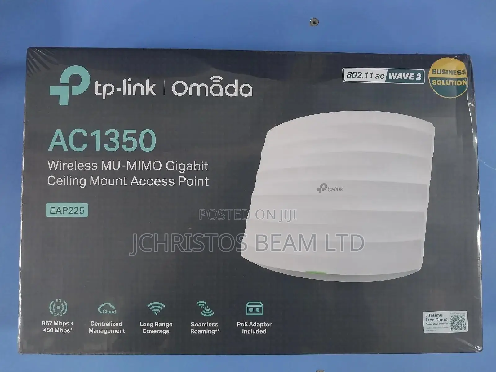 Tp-Link Omada Ac1350 Wireless Gigabit Ceiling Mount Access Point