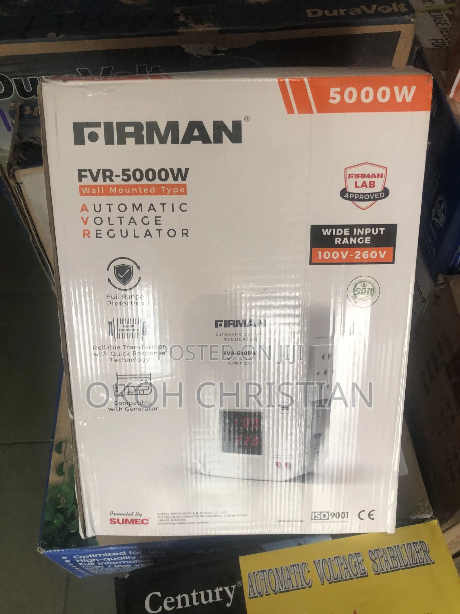 Firman 5000w Wall Mount Stabilizer