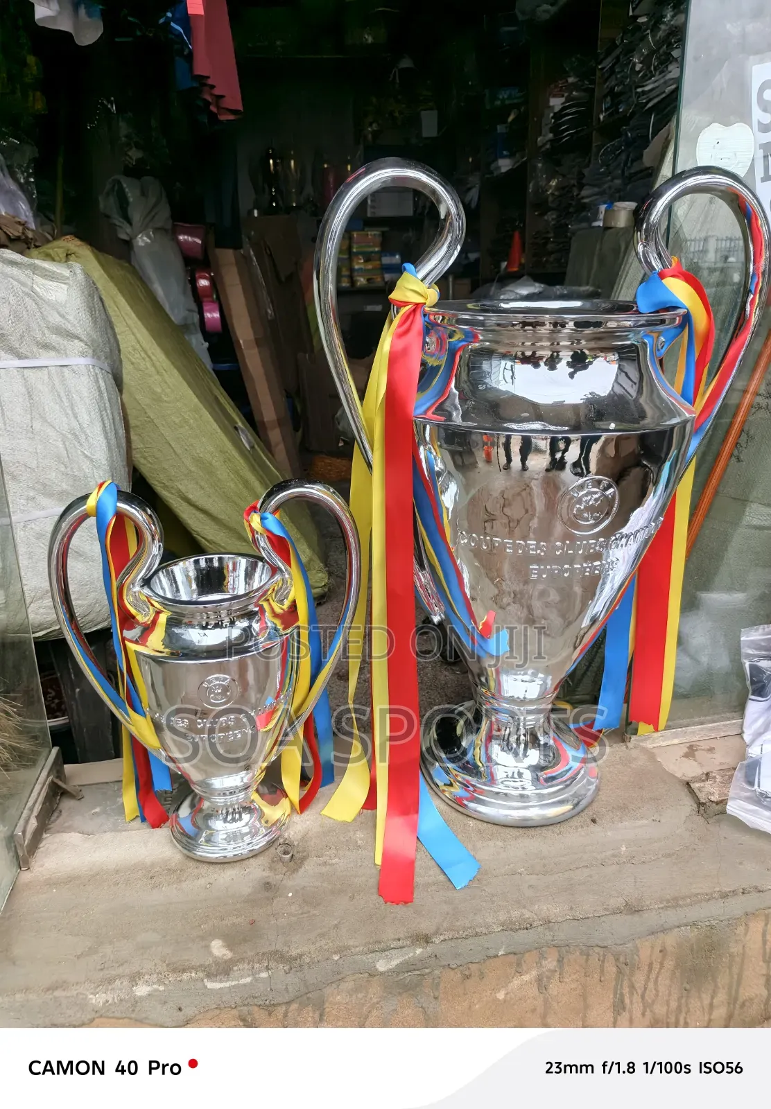 Champions League Uefa Cup Trophy