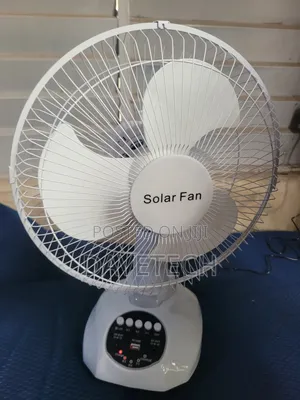 Solar Fan Rechargeable Fan
