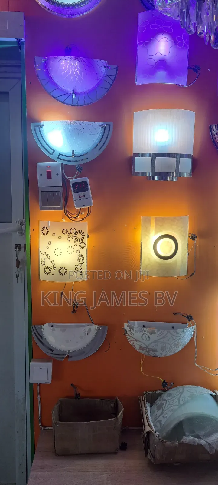 Crystal Wall Bracket Light