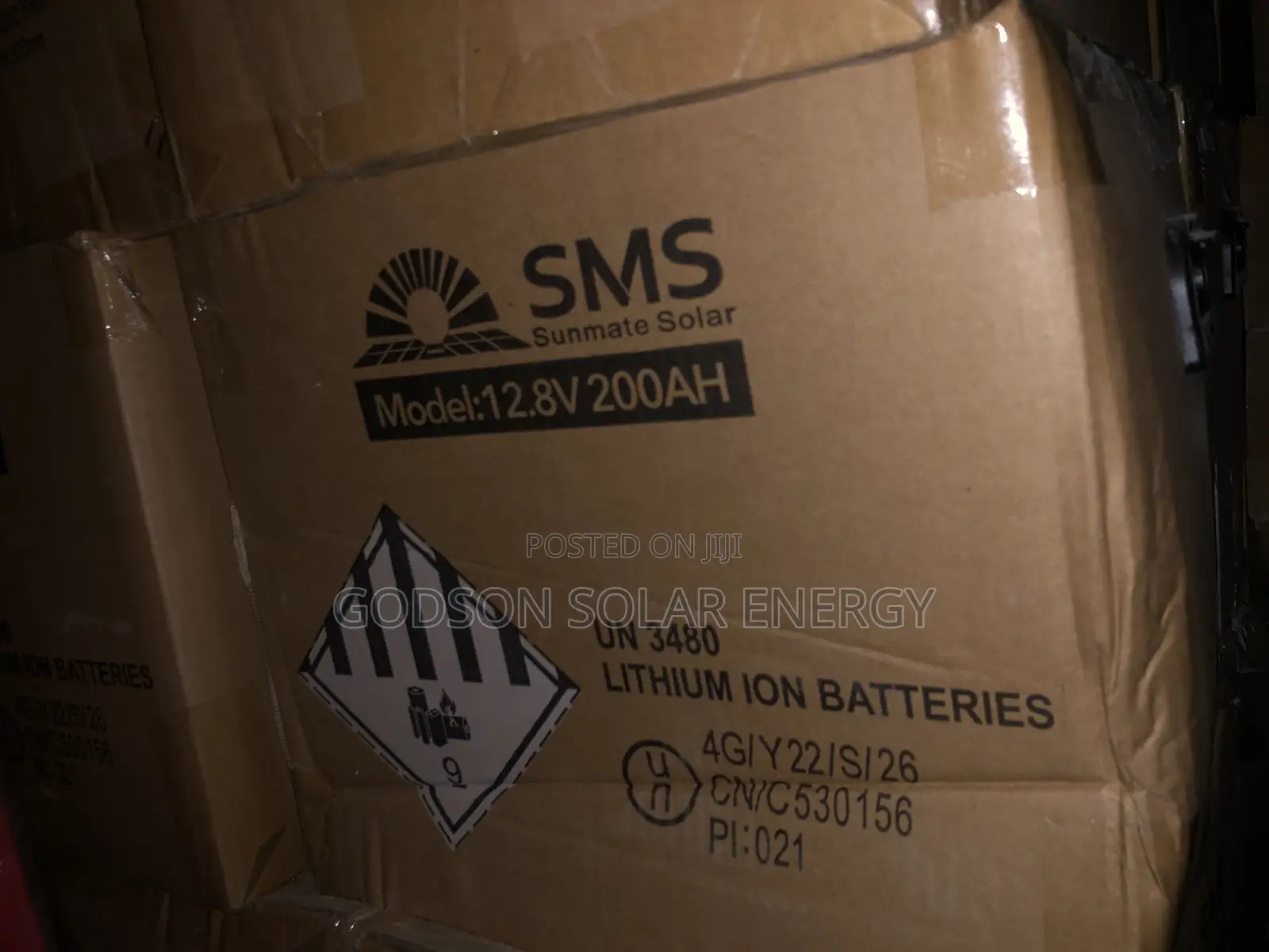 Sumate Solar Lithium Battery