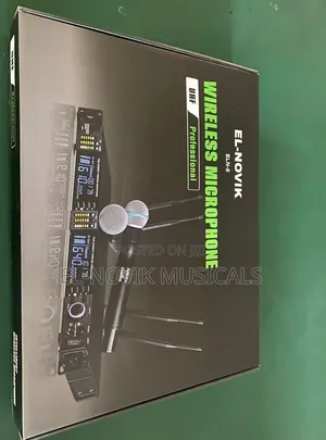Dual Handheld Professional Wireless Microphones