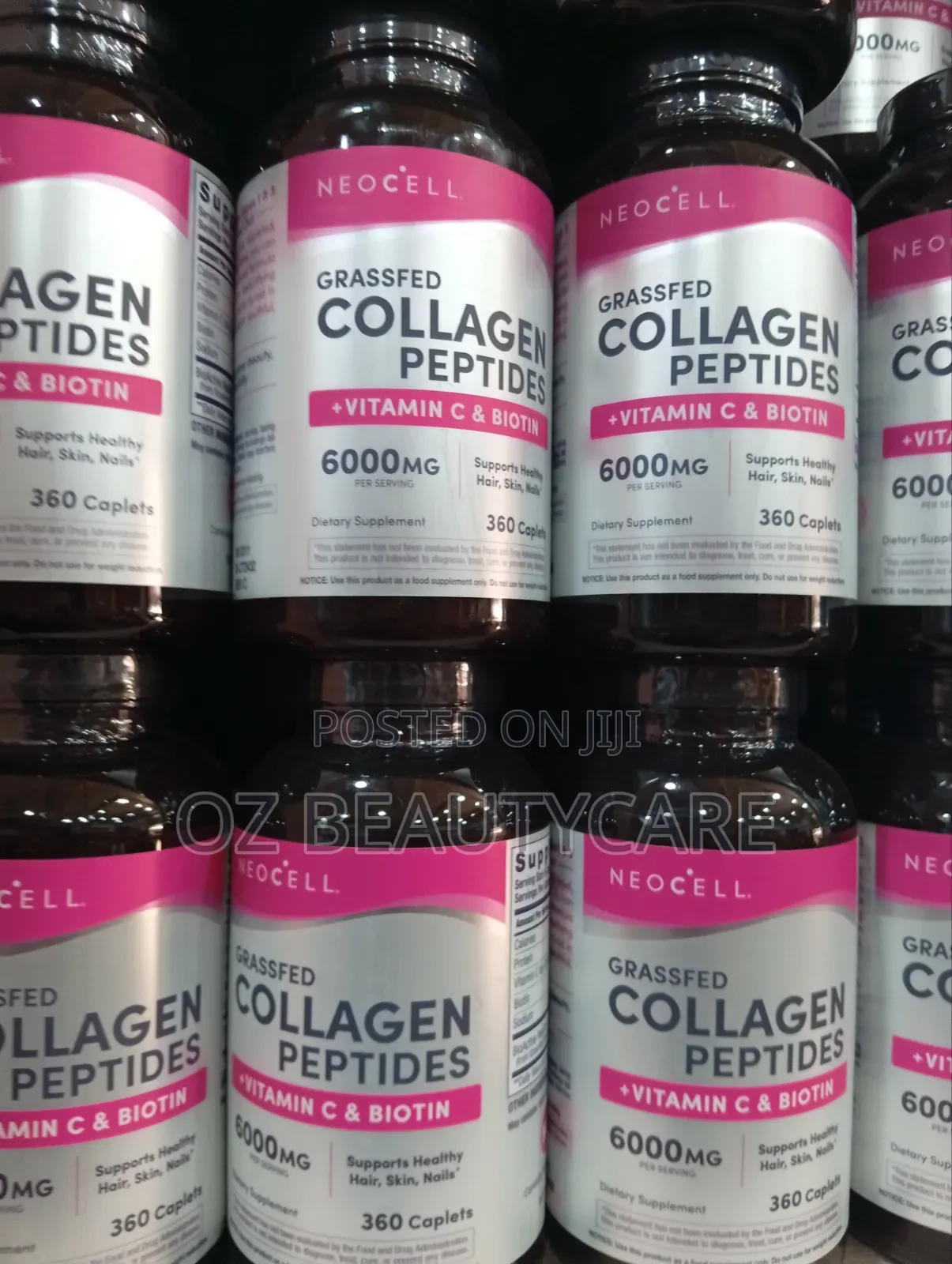 Grassfed Collagen Peptides +Vitamin C Biotin