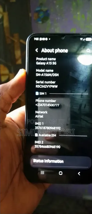 Samsung Galaxy A15 5G 256 GB Blue