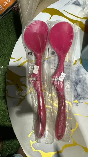 Long Handle Silicone Soup Spoon