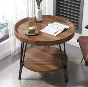 Double Small Round Coffee Table