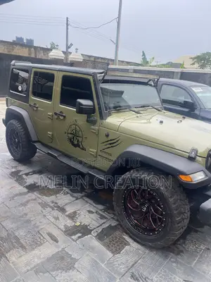 Jeep Wrangler Unlimited Sahara 4dr SUV 4WD (3.6L 6cyl 6M) 2014 Green