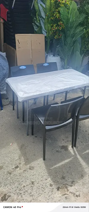 Chairs and Table for Gardens and Restaurant