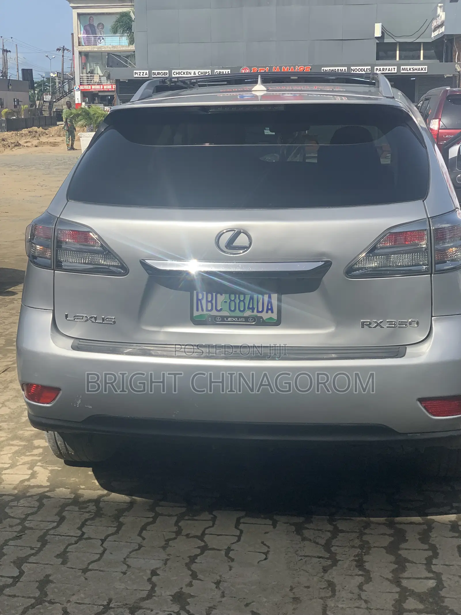Lexus RX 350 AWD 2012 Silver