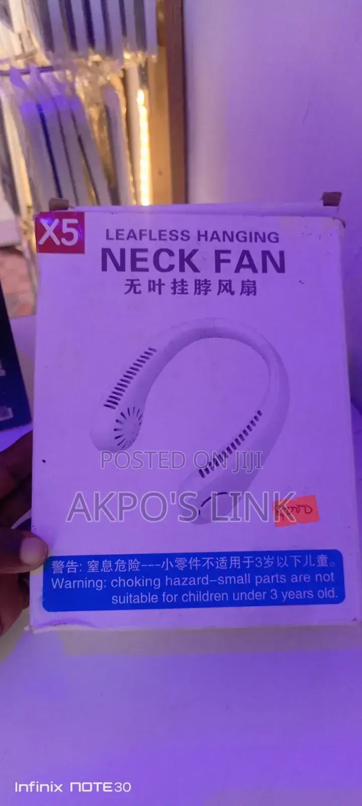 Leafless Hanging Neckfan