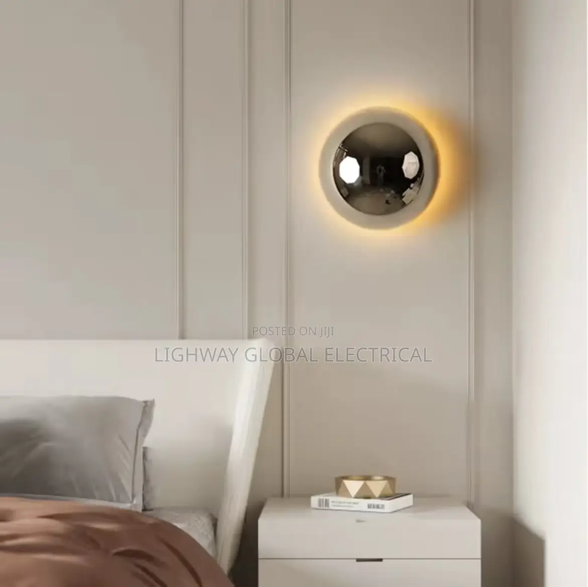 Bauhaus Luxury Round Wall Lamp