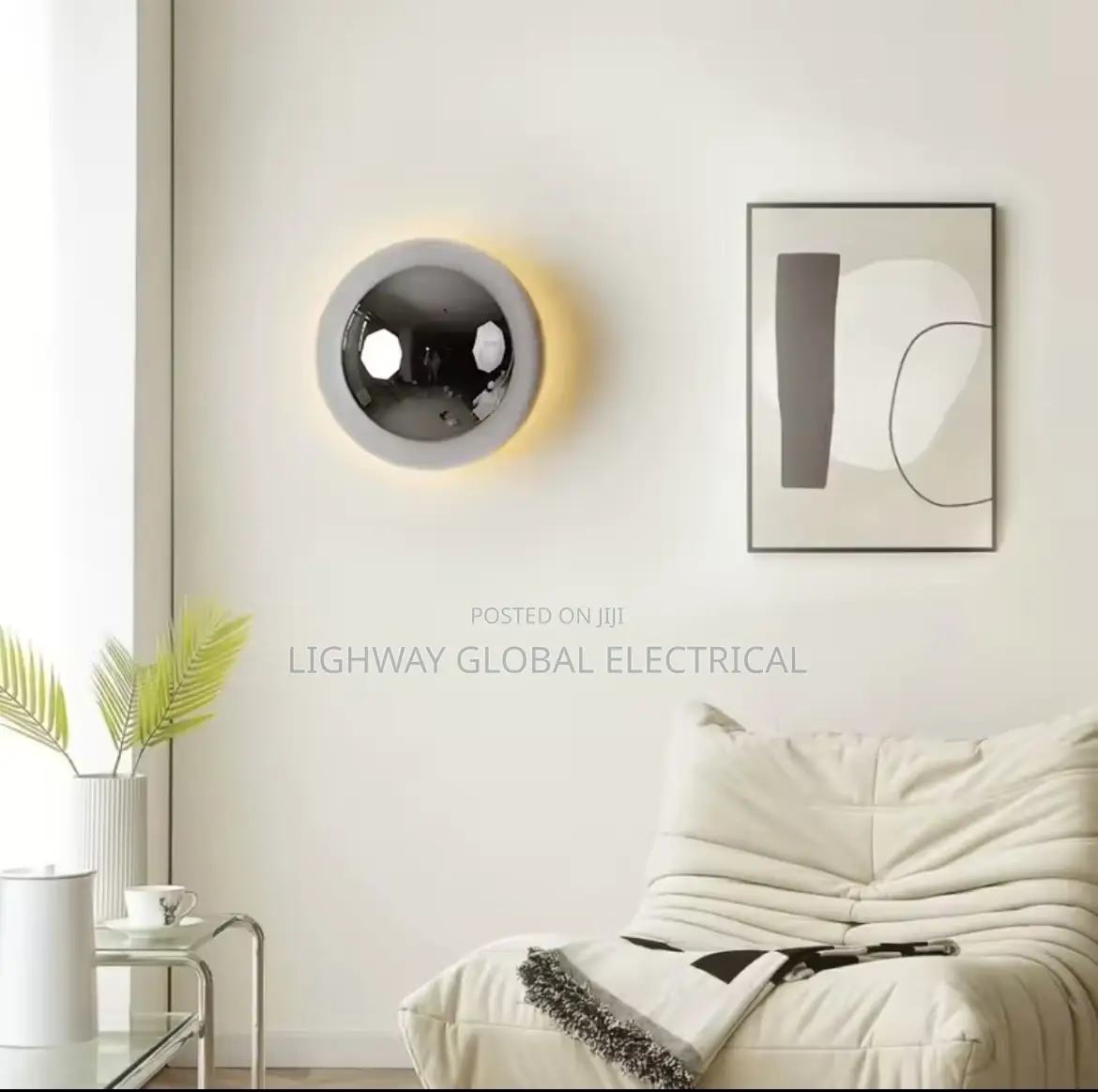 Bauhaus Luxury Round Wall Lamp