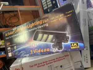 All In One Solar Street Light And Camera