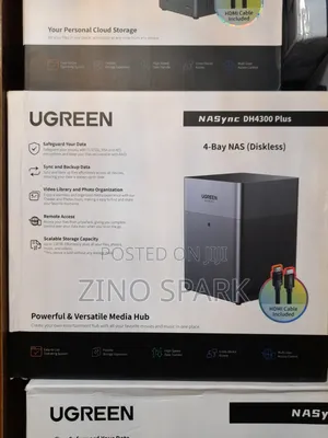 Ugreen Nasync Dh4300 Plus 4-bay Nas(Diskless)