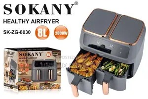 Healthy Double Door 8l Air Fryer