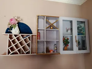 Fairly Used Wine Bar for and Dinning Table and Chair for