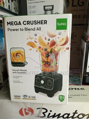 Syinix Powerful Blender With 2 Years Warranty
