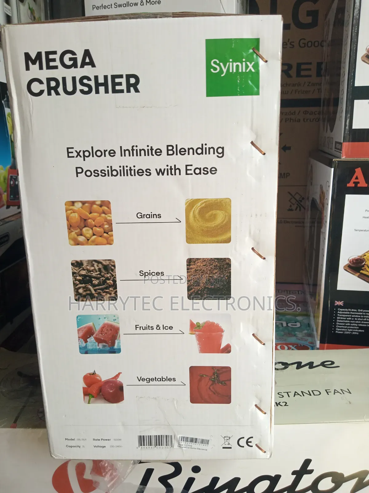 Syinix Powerful Blender With 2 Years Warranty