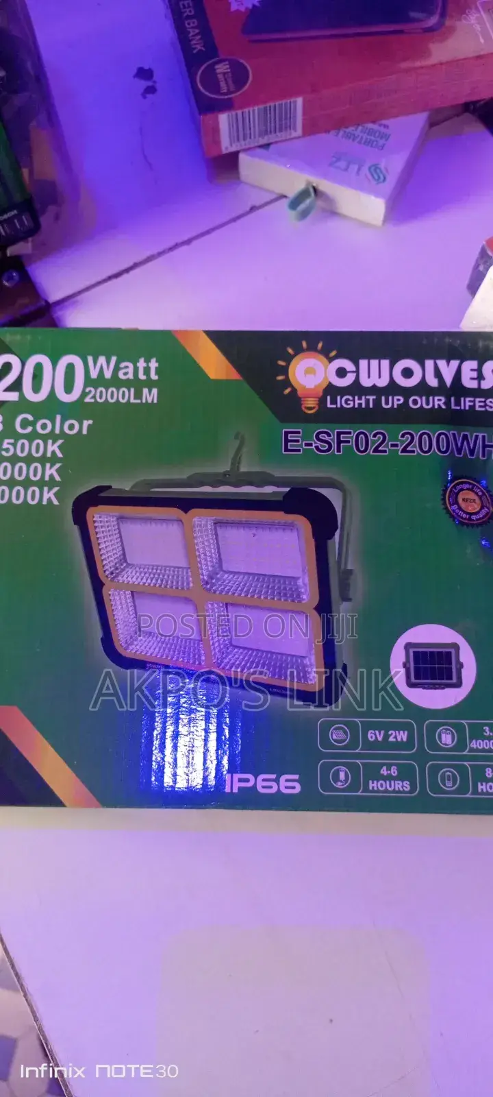 Owolves Floodlight