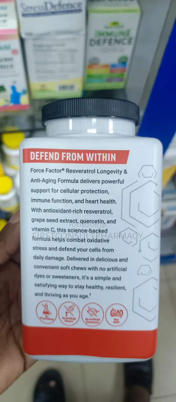Force Factor Resveratrol X 60