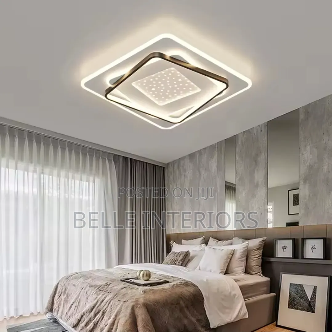 Mondern Square Chandelier Led Lights