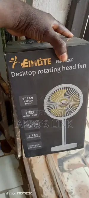 Desktop Rotating Headfan
