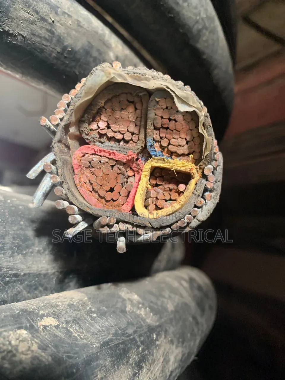 150mm 4core Armored Cable