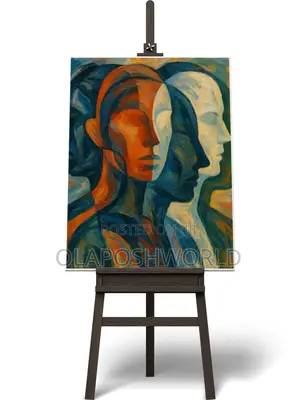 Faceless Abstract Canvas Wall Art