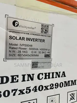 Felicity 5kva 48v Ivps Non Hybrid Solar Inverter