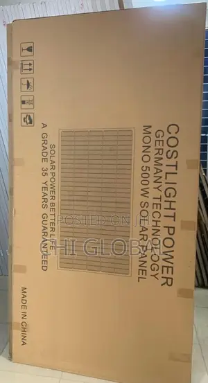 Costlight Power 500w Solar Panel