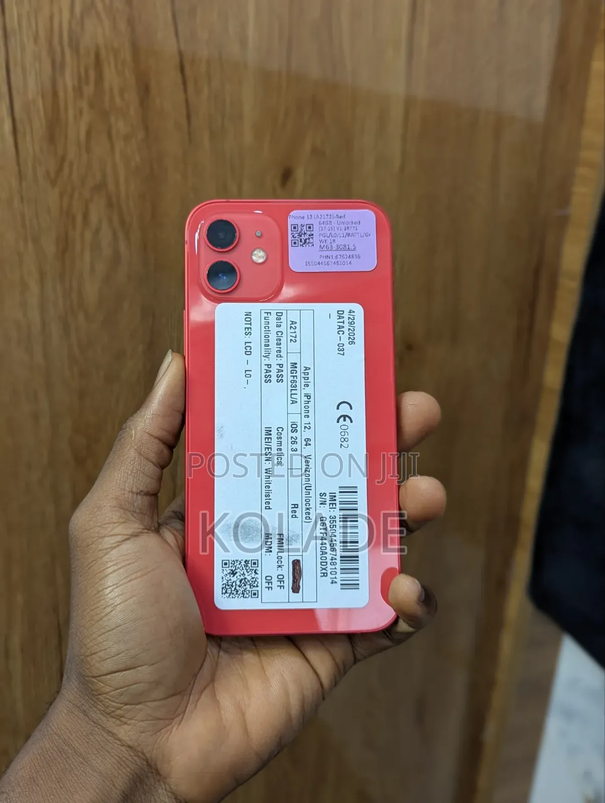 Apple iPhone 12 128 GB Red
