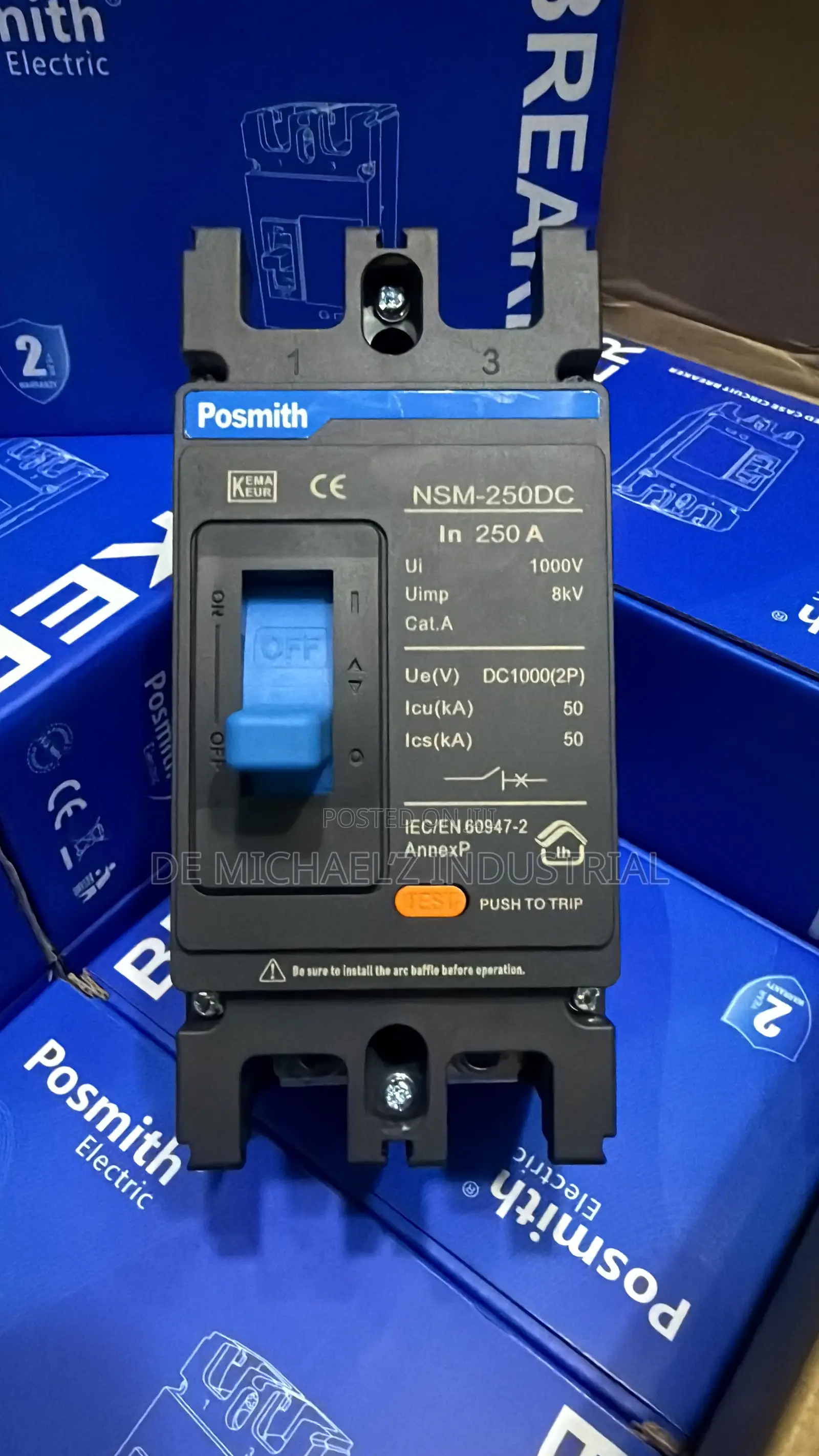 250a 2pole Dc Breaker