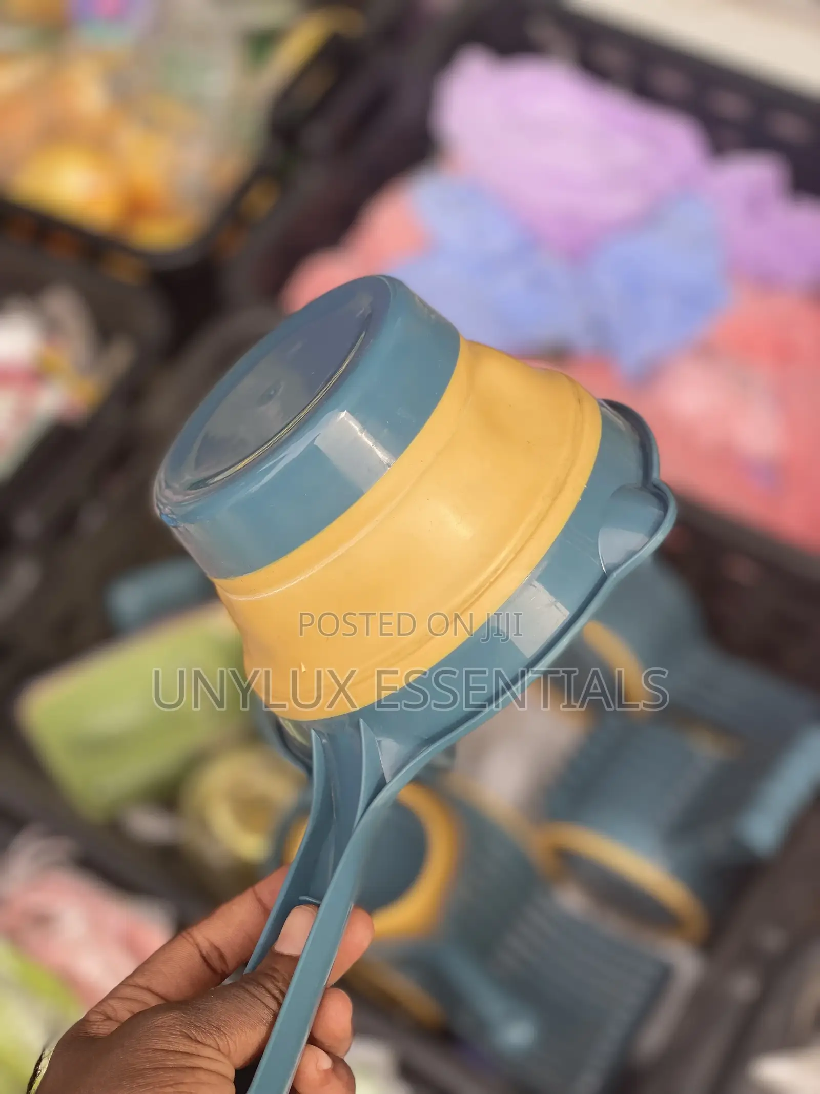 Collapsible Silicone Colander Drainer With Handle