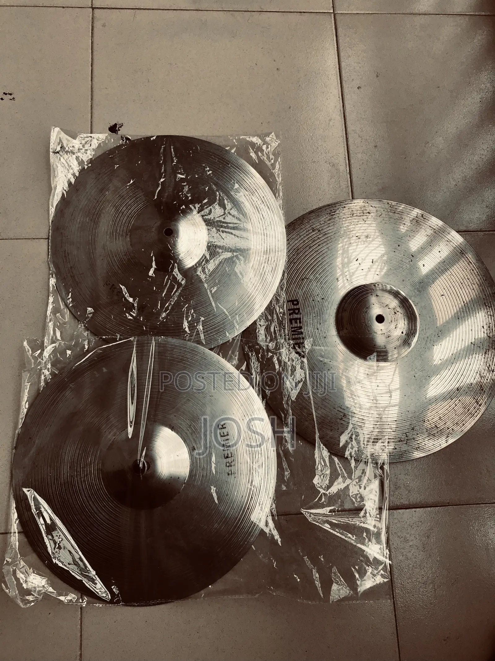 Premier England Hi-hat 3 Set Original
