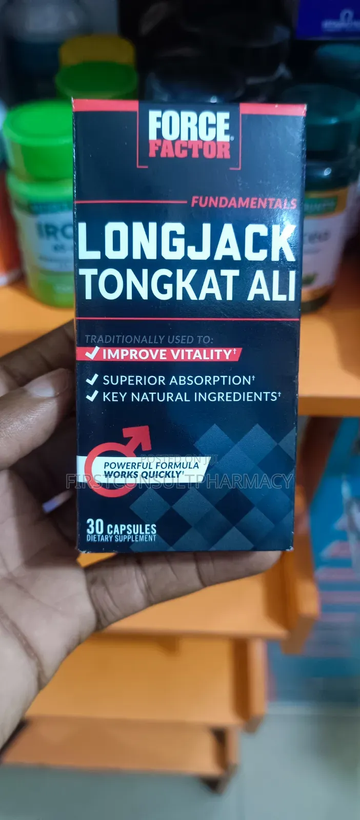 Force Factor Long Tongkat Ali X 30
