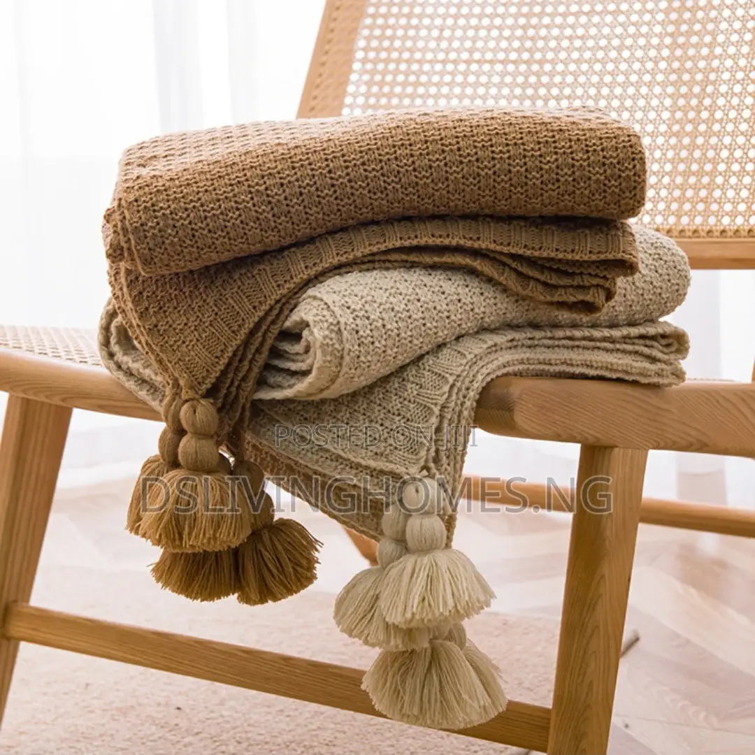 Tassel Sofa Blanket