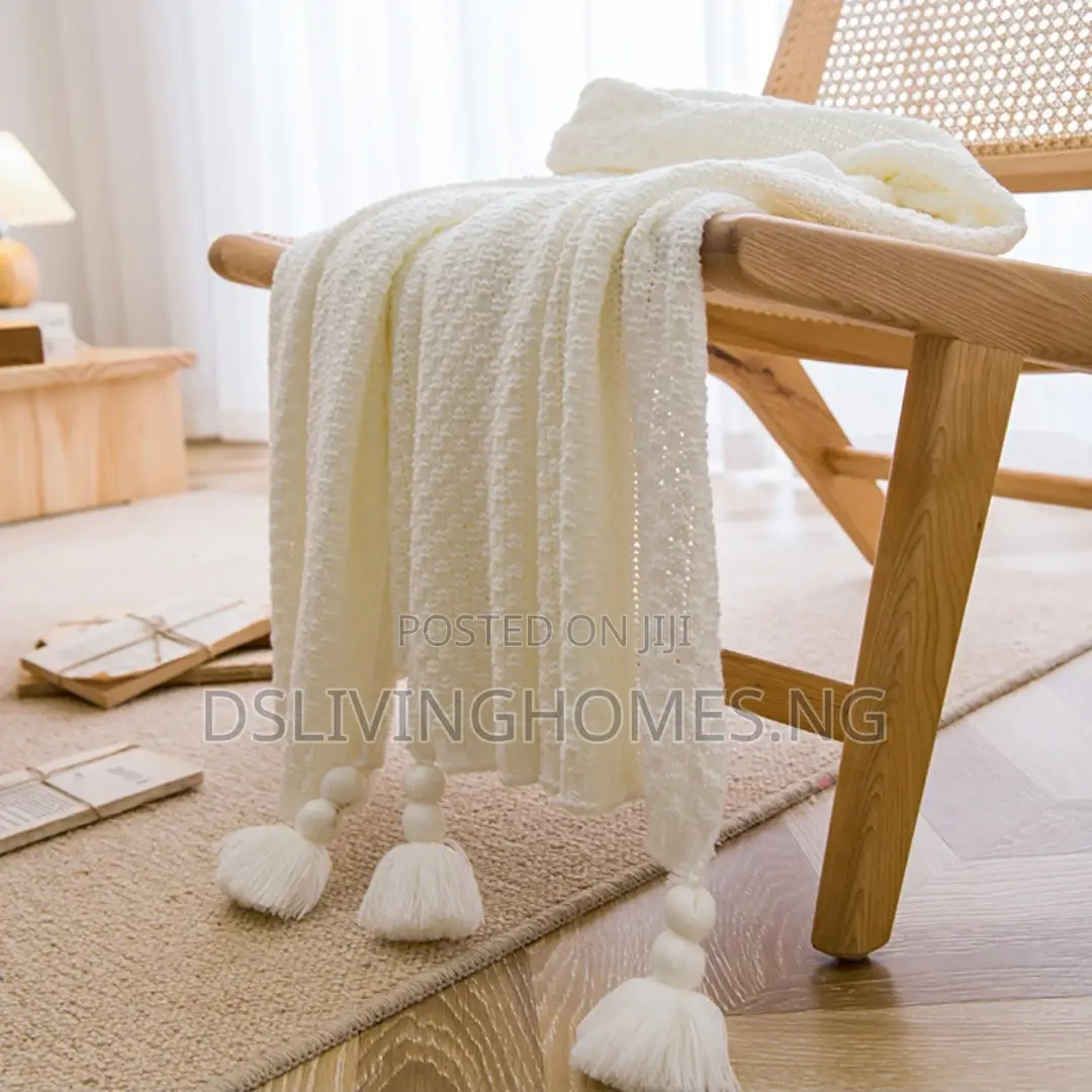 Tassel Sofa Blanket