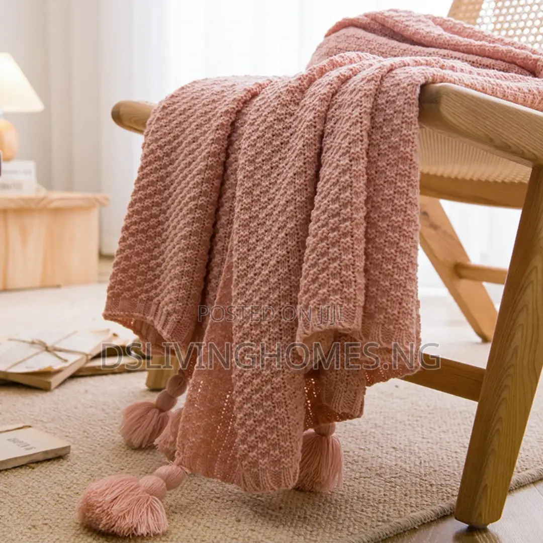 Tassel Sofa Blanket