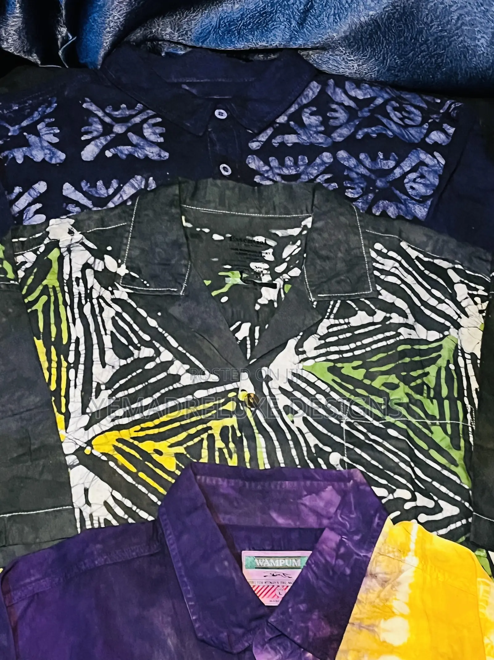 Adire Batik Shirt