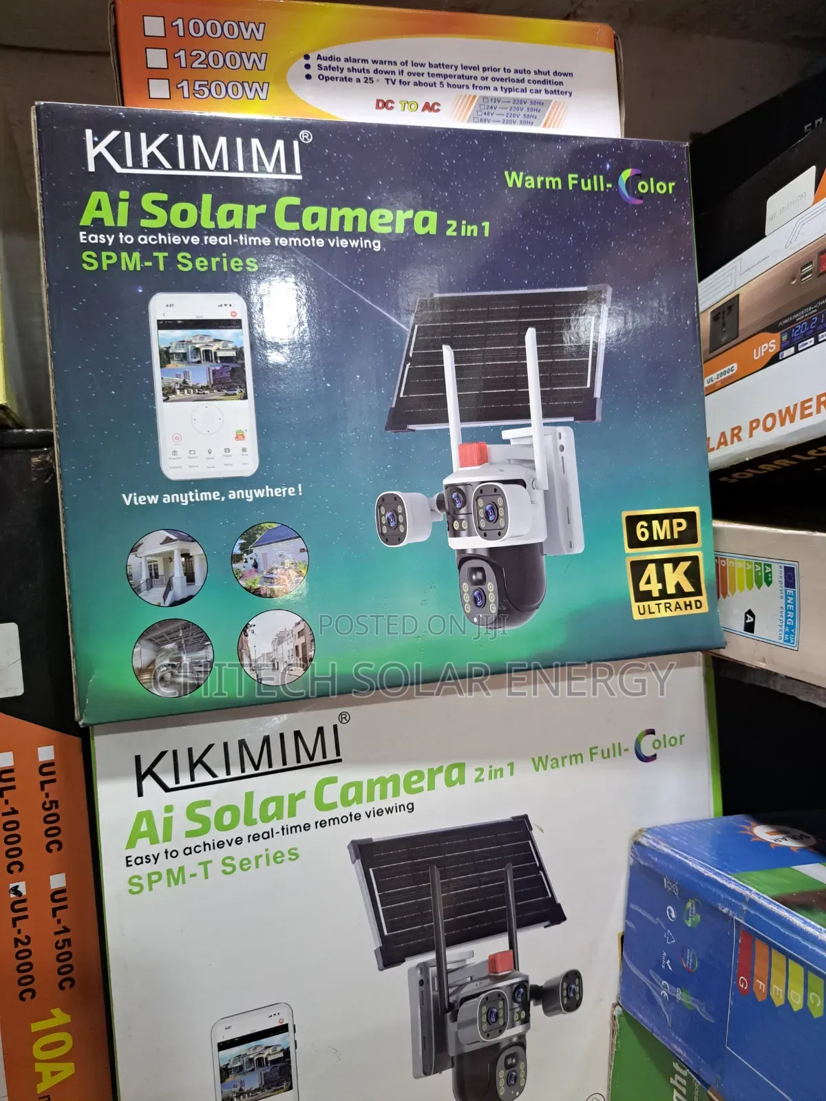 Kikmimi Ai Solar Mamera 2in1