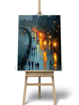 Night View Canvas Wall Art