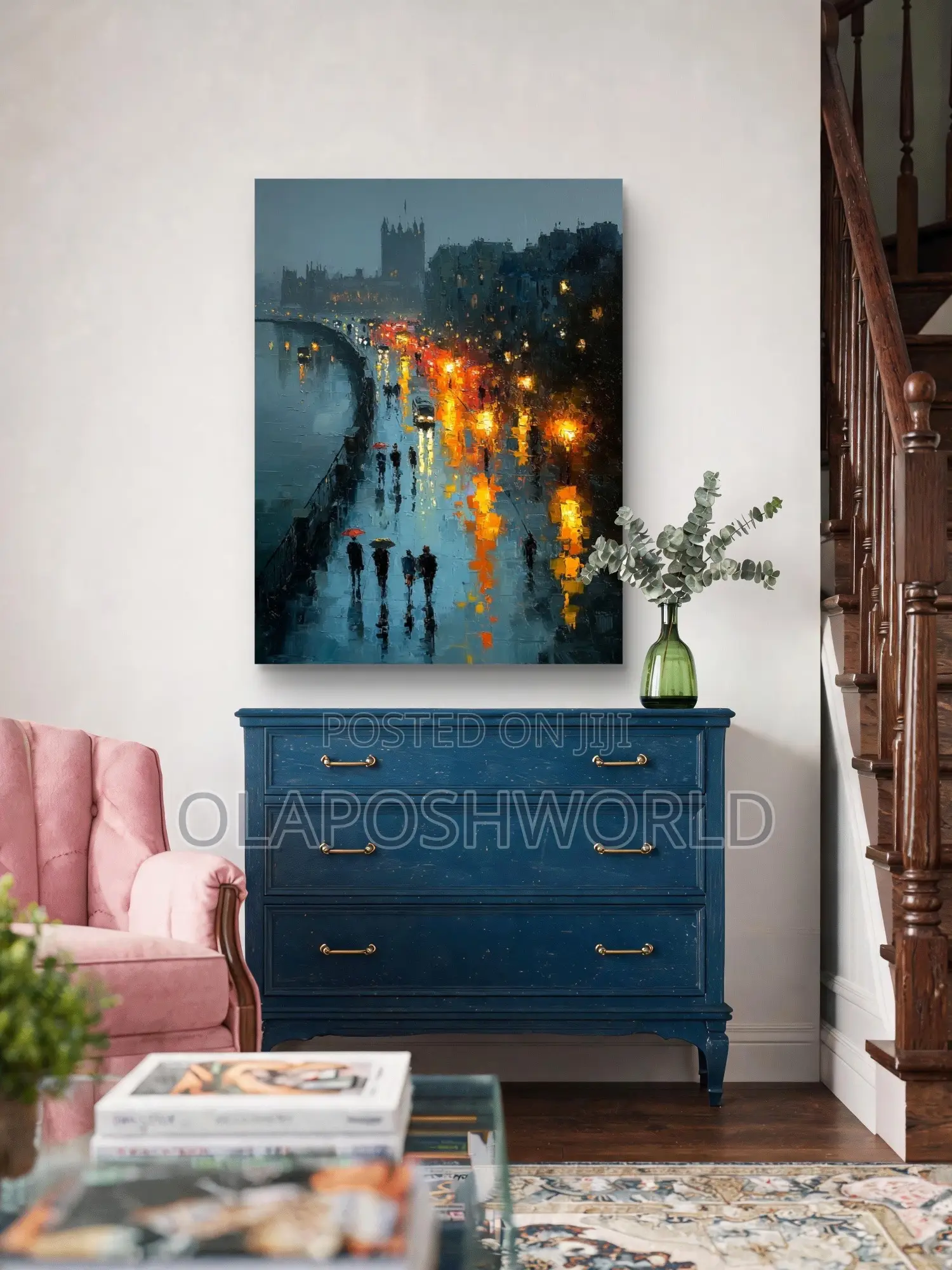 Night View Canvas Wall Art