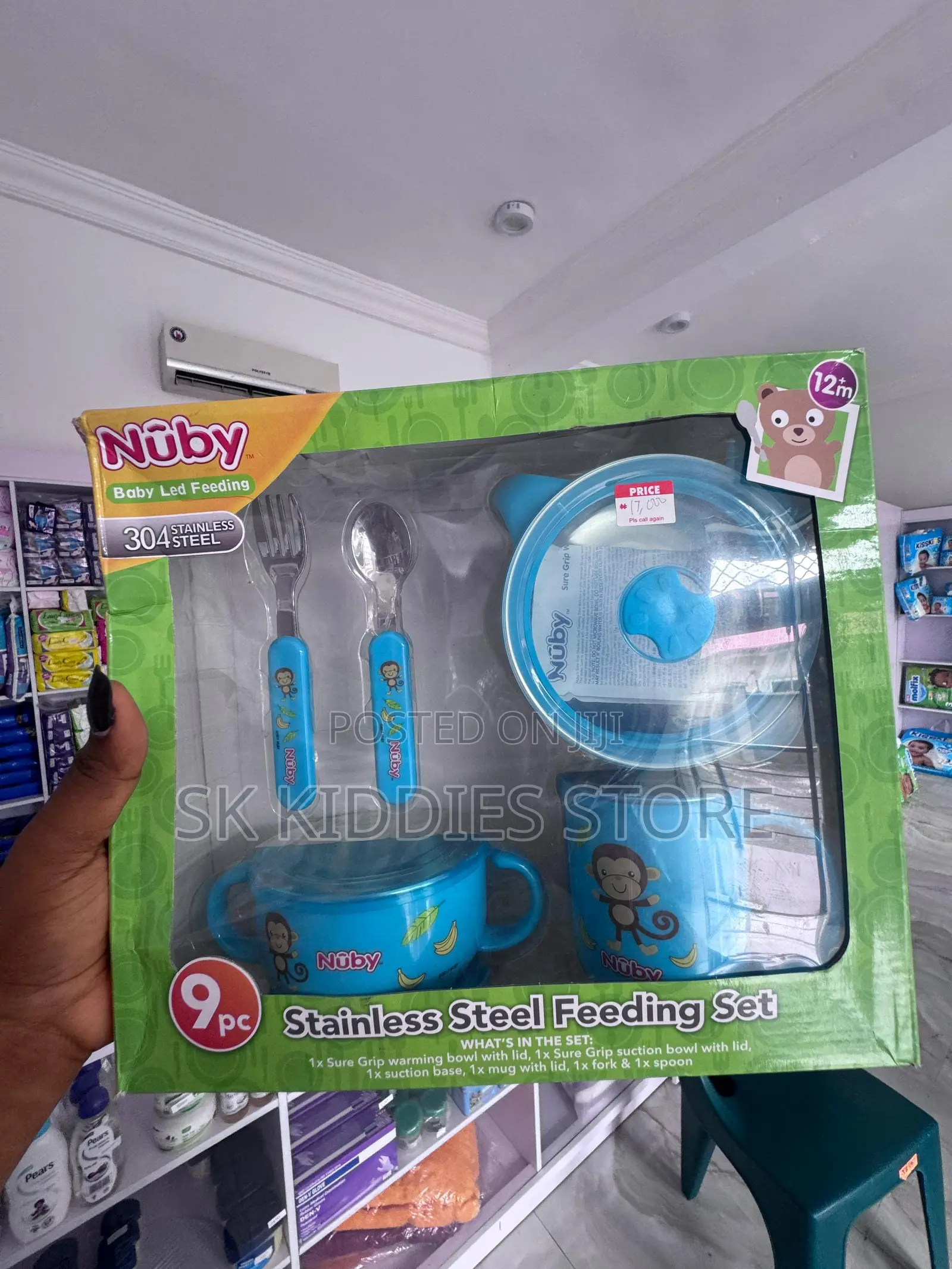 Nuby Stainless Feeding Set