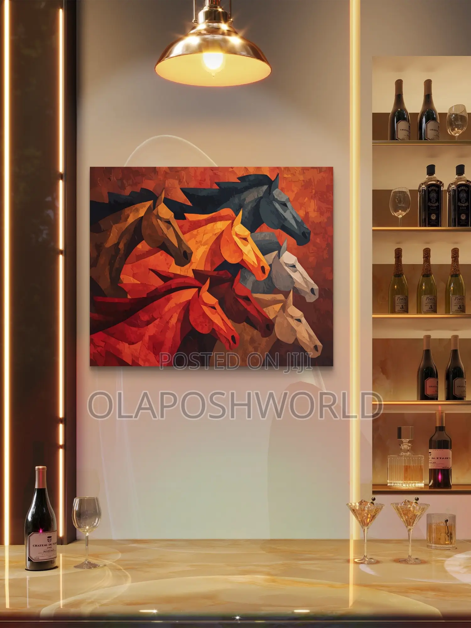Stallion Canvas Wall Art