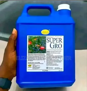Super Gro Liquid Organic Fertilizer.