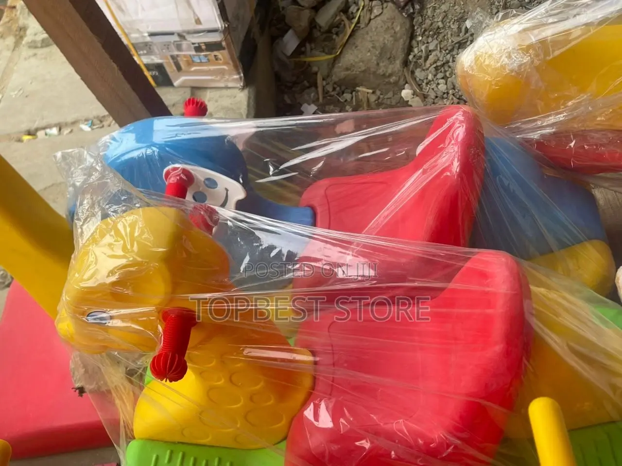 Single Plastic Rocking Horse