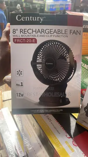 8 Inches Rechargeable Fan Table Top