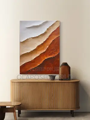 Sand Wave Abstract 1pcs Wall Art