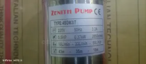 0.5 Submersible Pumping Machine With Free Float Switch